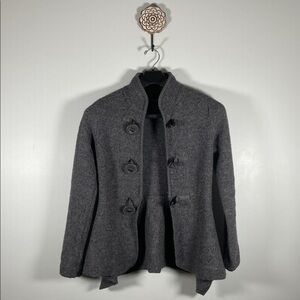Cynthia Rowley Gray Wool Blend Jacket